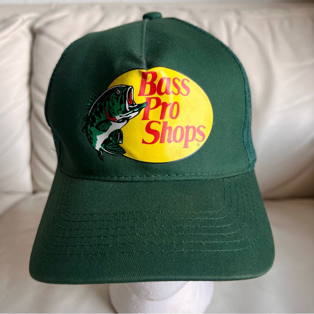 Bass Pro Shops Gone Fishing Green Cap OSFM